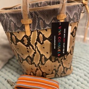 Brand new Consuela handbag with extra strap